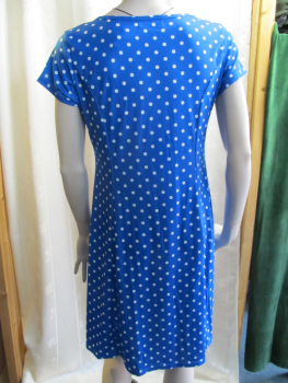 Preview: Summer Dress "Spotty" light blue